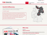 fuk-dialog.de Webseite Vorschau