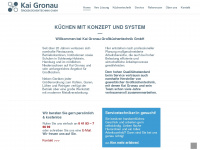 gronau-grosskuechen.de Webseite Vorschau