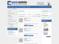 gastropalette.de Webseite Vorschau
