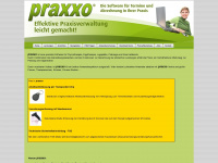 praxxo.de Webseite Vorschau