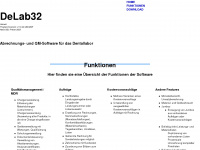 delab32.de Webseite Vorschau