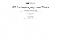 kmp-praxisversorgung.de Webseite Vorschau