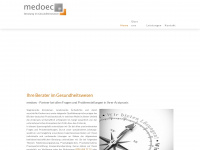 medoec.de Webseite Vorschau