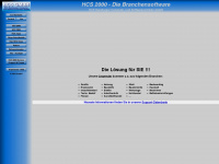 hcs2000.de Webseite Vorschau