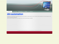 dm-automation.de Webseite Vorschau