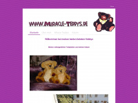miracle-teddys.de Webseite Vorschau