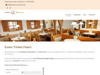restaurant-storchennest.de Webseite Vorschau