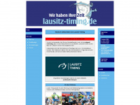 lausitz-timing.de Webseite Vorschau