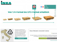 inka-paletten.com Webseite Vorschau