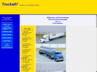 trucks87.de Webseite Vorschau