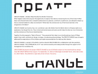 create-change.com Webseite Vorschau