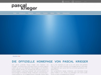 pascal-krieger.de Webseite Vorschau