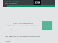 tvm-bauer.de Webseite Vorschau