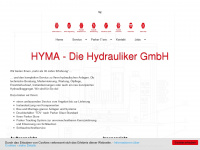 hyma.de Webseite Vorschau