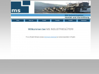 ms-industriebedarf.de Webseite Vorschau