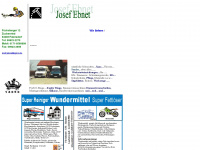 josef-ebnet.de Webseite Vorschau