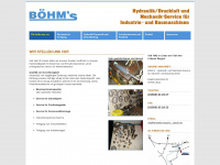 w-boehm-maschinenbaumechanik.de Webseite Vorschau
