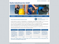 hansa-industrieservice.de Webseite Vorschau