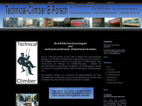 technical-climber.de Webseite Vorschau