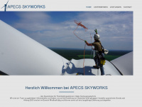 apecs-skyworks.de Webseite Vorschau