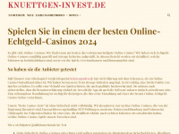 knuettgen-invest.de Webseite Vorschau
