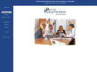 kaufmann-uebersetzungen.de Webseite Vorschau