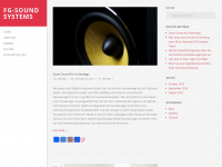 fg-soundsystems.de Webseite Vorschau
