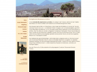 collina-toscana.de Webseite Vorschau