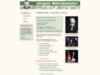 juergenmiermeister.de Webseite Vorschau