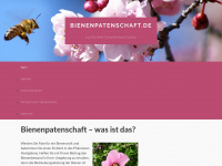 bienenpatenschaft.de Webseite Vorschau