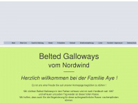 belted-galloways.de Webseite Vorschau