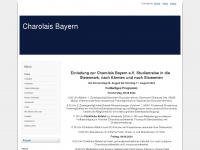 charolais-bayern.de Webseite Vorschau