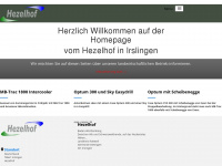 hezelhof-irslingen.de Webseite Vorschau