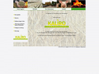 kaliro.de Webseite Vorschau