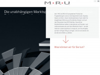 m-r-u.de Webseite Vorschau
