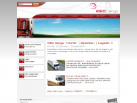 kec-cargo.de Webseite Vorschau