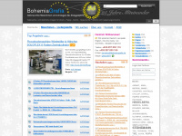 bohemia-grafia.de Webseite Vorschau