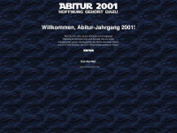 abitur2001.de Webseite Vorschau