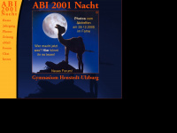 abi2001-hu.de Webseite Vorschau