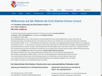 klinikschule-loerrach.de Webseite Vorschau