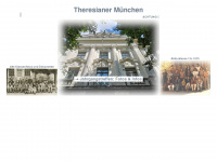 theresianer-muenchen.de Webseite Vorschau