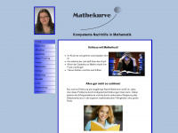 mathekurve.de Webseite Vorschau