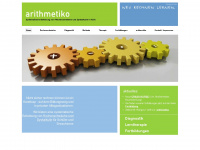 arithmetiko.de Webseite Vorschau