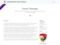 franco-thuringia.de Webseite Vorschau