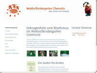 waldorfkindergarten-chemnitz.de Webseite Vorschau
