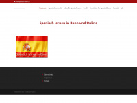 spanisch-bonn.de Webseite Vorschau