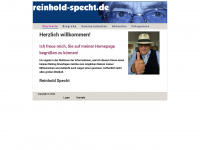 reinhold-specht.de Webseite Vorschau