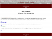 johannes-herrmann-verlag.de Webseite Vorschau