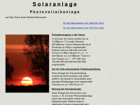 solaranlage-tiemann.de Webseite Vorschau