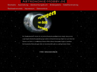 astronomie-hobby.de Webseite Vorschau